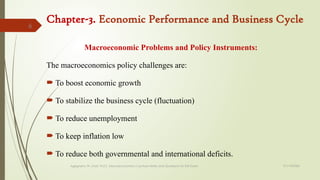 Macroeconomic Performance Macro I Chapter 3.pptx for undergraduate | PPTX