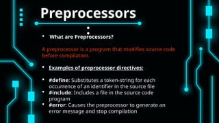 MACRO and Preprocessor in C Programming | PPTX