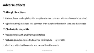 Comprehensive Overview of Macrolide Antibiotics: Mechanisms, Uses, and ...