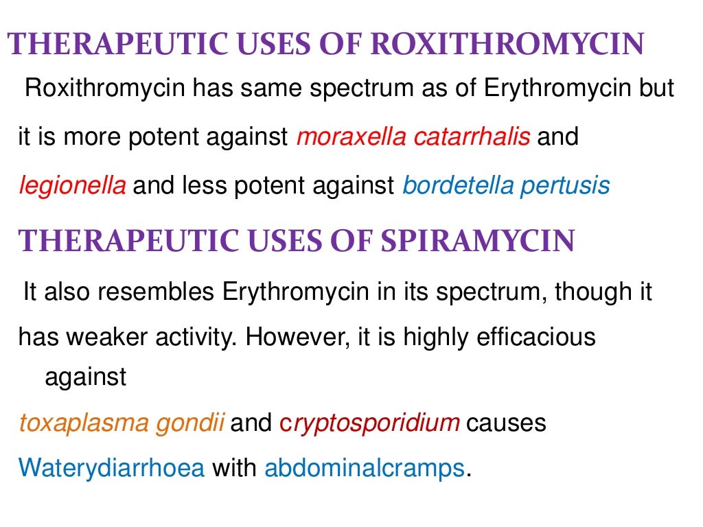 Macrolide antibiotics
