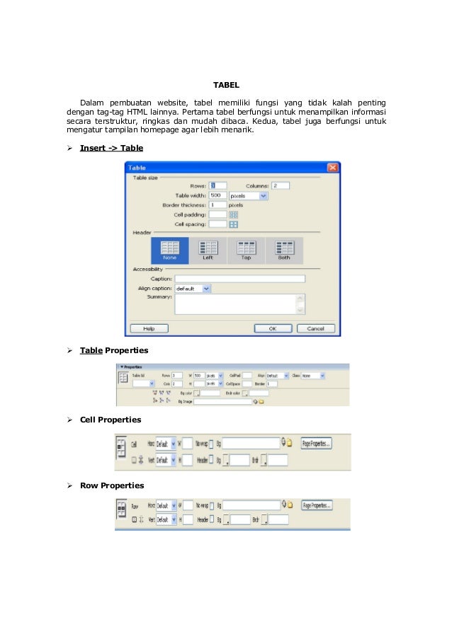 cara membuat website dengan macromedia dreamweaver 8 cara membuat website dengan macromedia dreamweaver 8