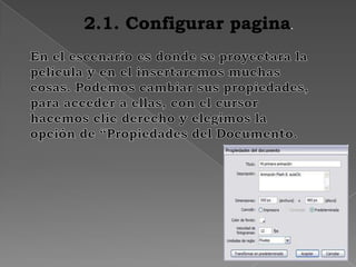 2.1. Configurar pagina.