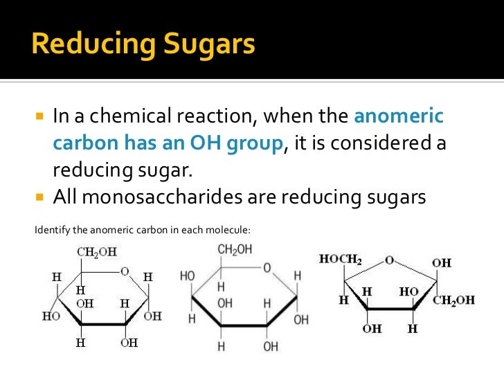 What is a reducing sugar?