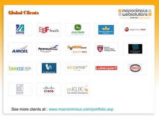 Global Clients

See more clients at : www.macronimous.com/portfolio.asp

 