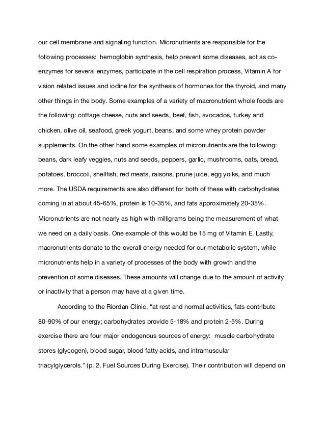 Macronutrients Micronutrients Differences Importance At Rest Dur