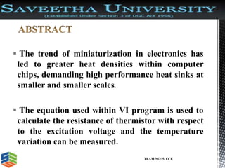  The trend of miniaturization in electronics has
led to greater heat densities within computer
chips, demanding high perf...