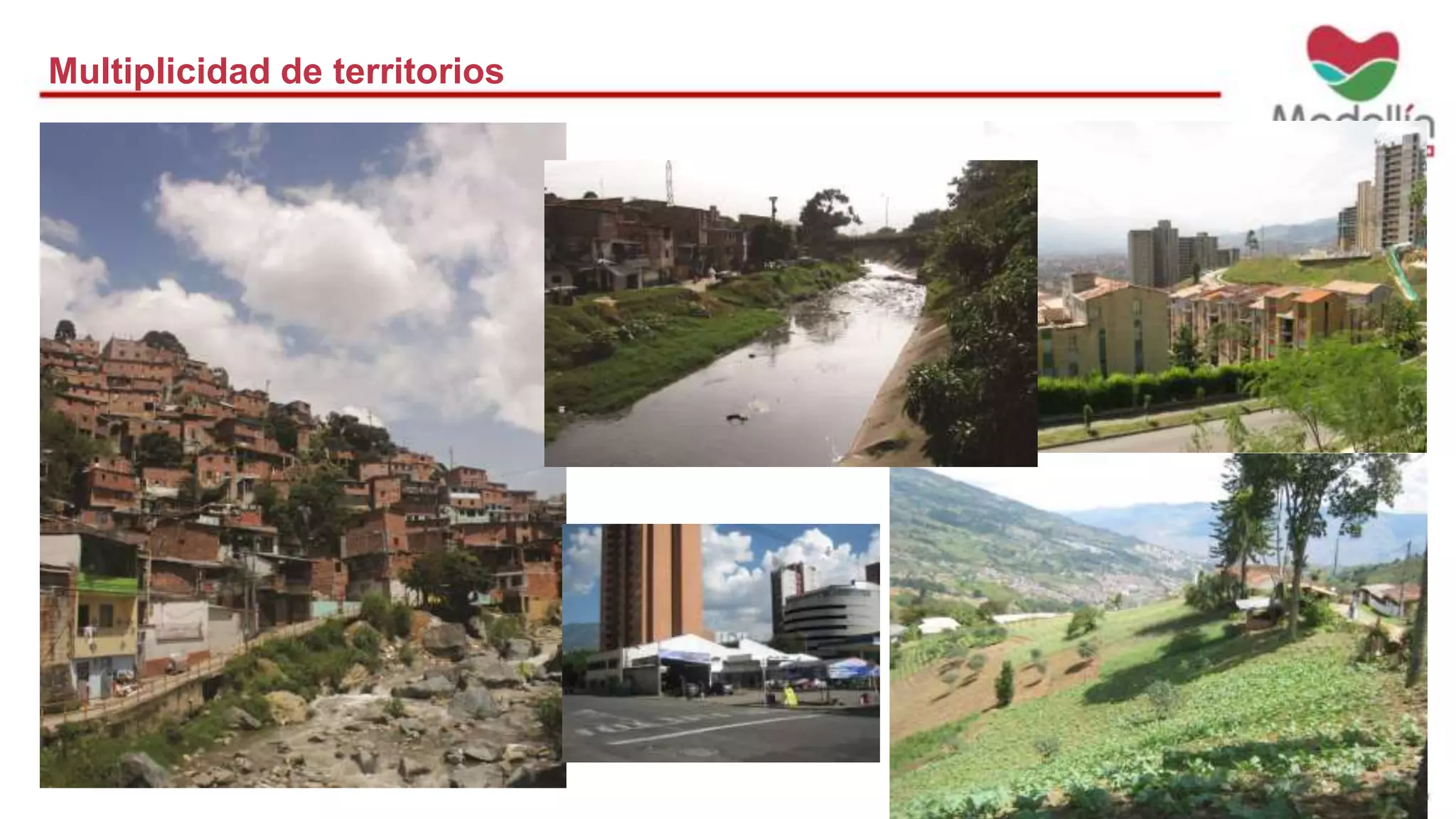 Multiplicidad de territorios 
 