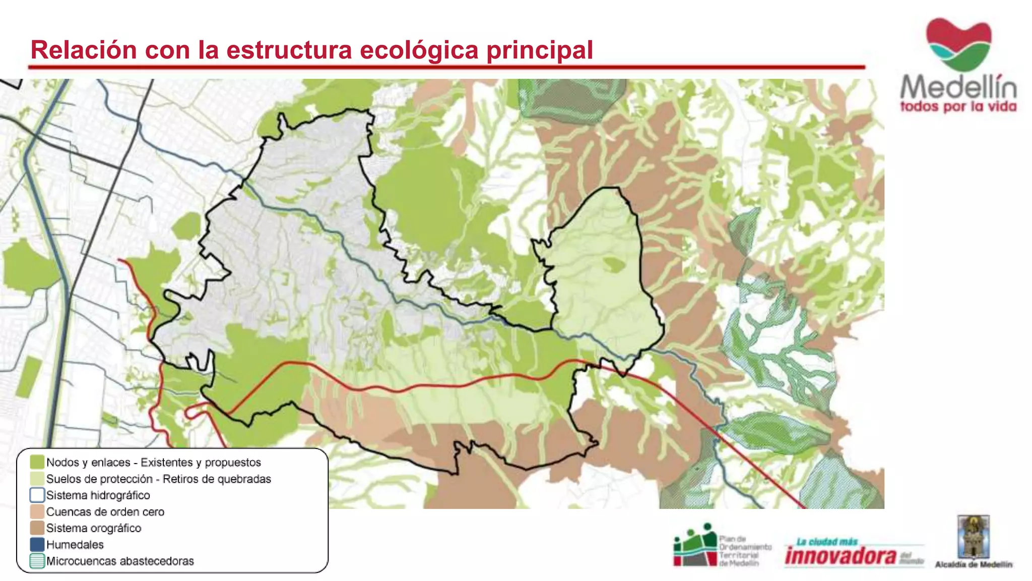 Relación con la estructura ecológica principal 
 