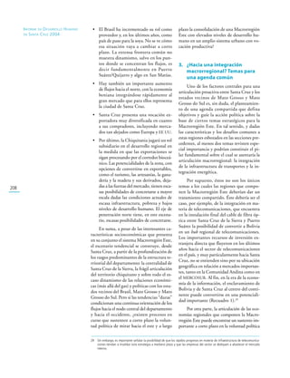 Santa Cruz en la MacroRegión Este de América del Sur | PDF