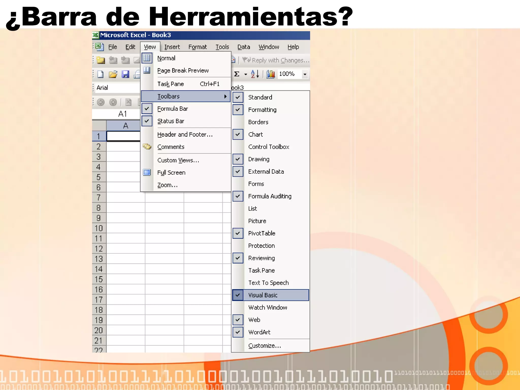 ¿ Barra  de  Herramientas ? 