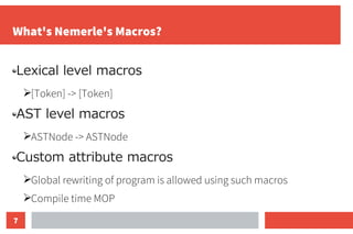 Macros in nemerle | PDF