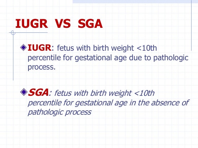 macrosomia and iugr with case study for undergraduare iugr vs sga growth chart
