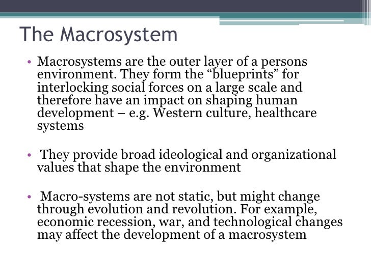 macrosystems macrosystem