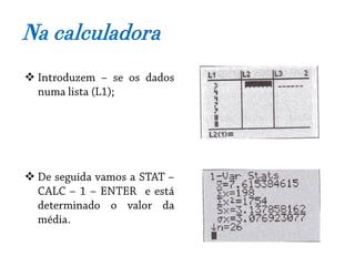 Na calculadora


 