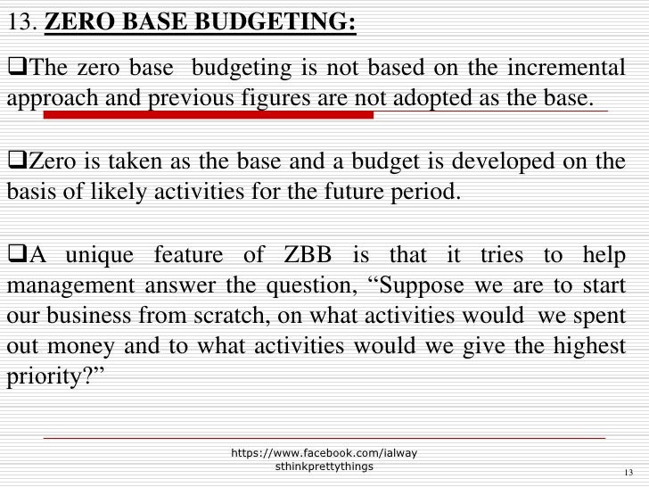 Zero Based Budgeting Pdf Zero Based Budgeting Pdf