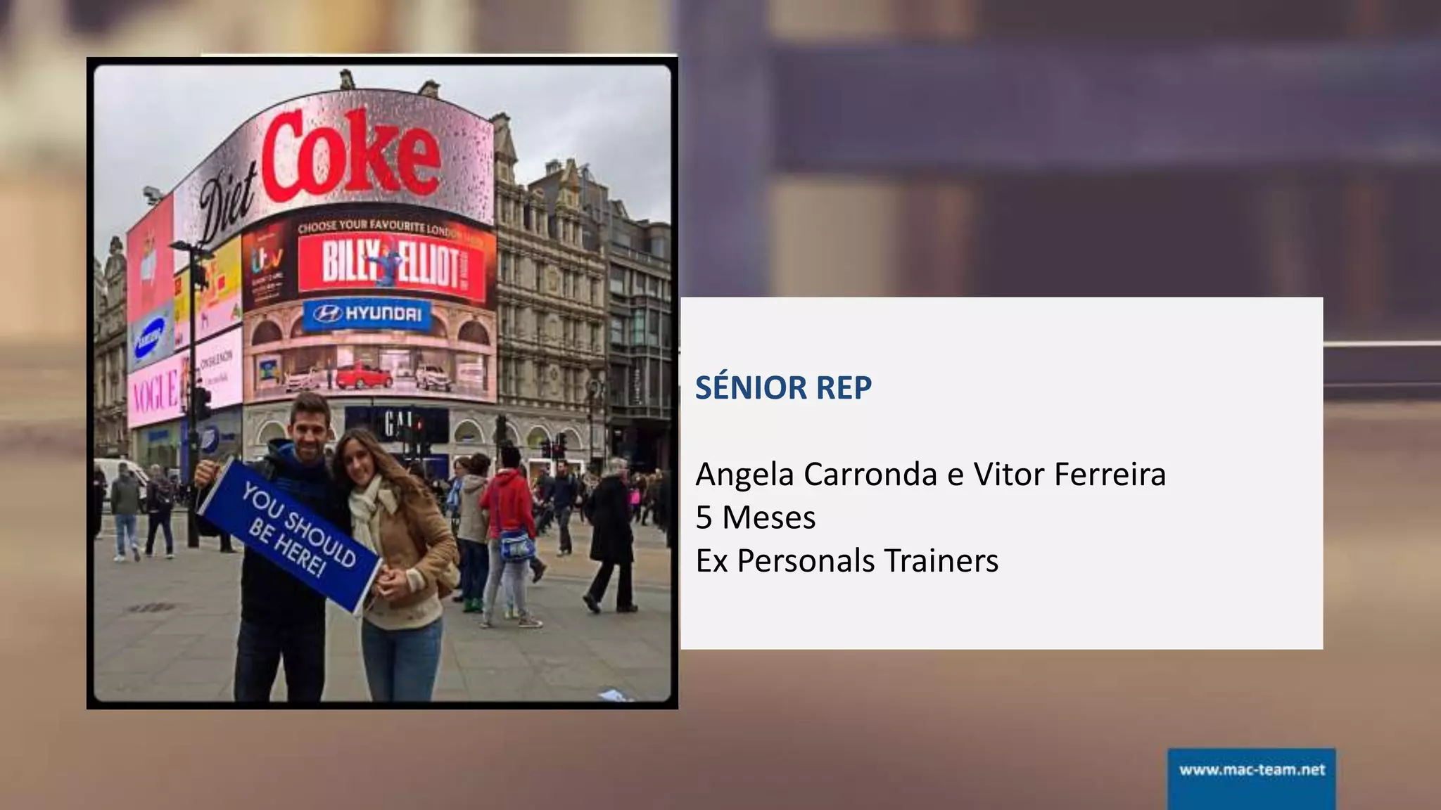 SÉNIOR REP
Angela Carronda e Vitor Ferreira
5 Meses
Ex Personals Trainers
 