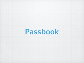 Passbook
 