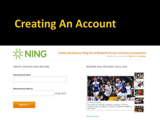 Creating An Account