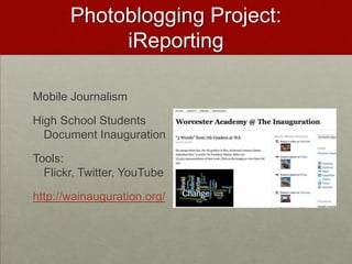 Use a cell phone to write a private or collaborative novel, poem, chapter review, or short story to “publish” on a cell phone.Mobile Novelshttp://textnovel.com
