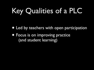 MACUL - Online PLCs