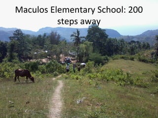 Maculos Elementary School: 200
          steps away
 