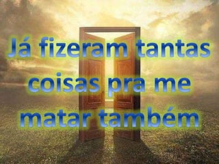 Macumba não mata crente