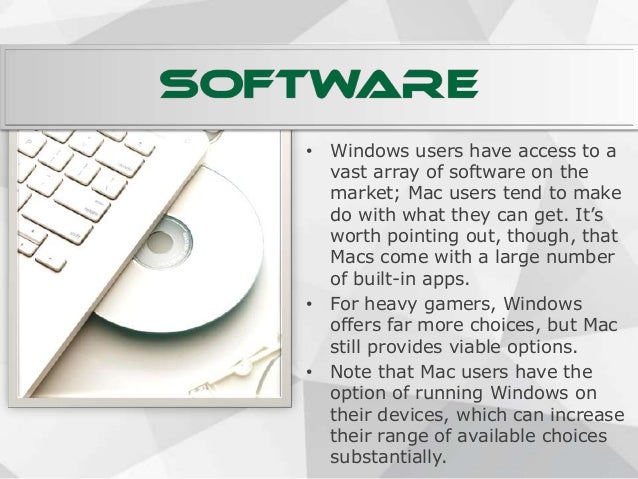 windows vs mac operating system why windows is better