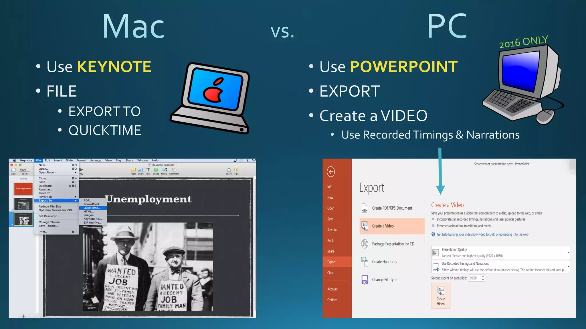 KEYNOTE POWERPOINT
 