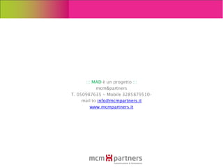 Make a difference - MAD - progetto educativo