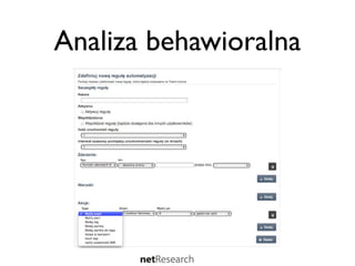 Analiza behawioralna
 