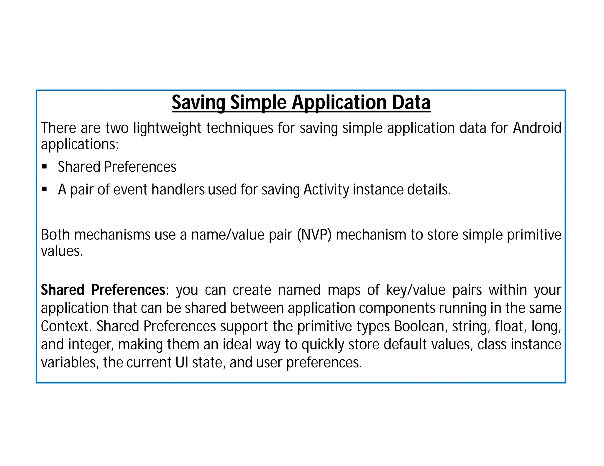 Mobile Application Development Lecture 11 12 Pdf