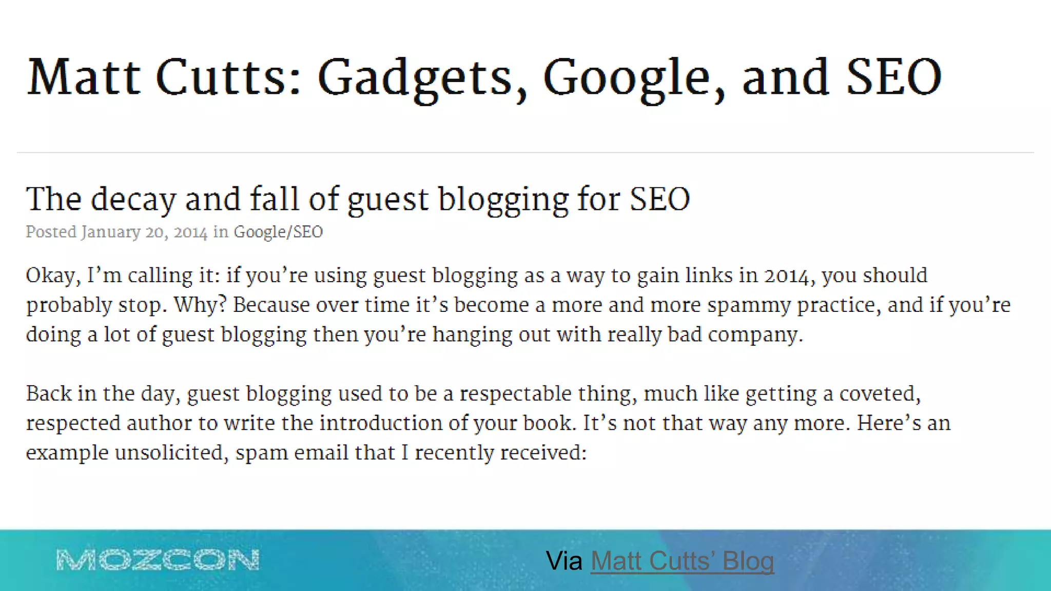 Via Matt Cutts’ Blog
 