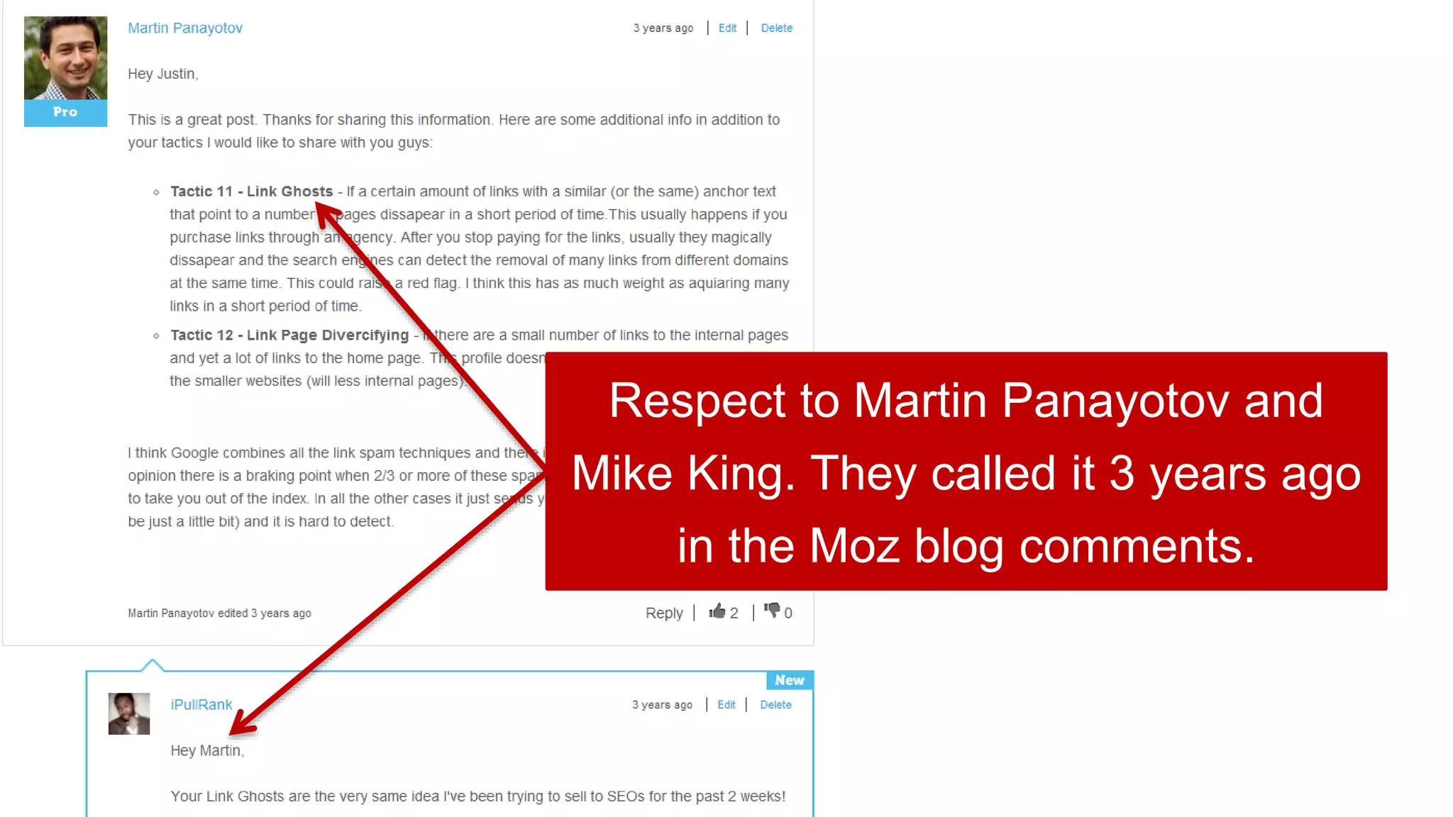 Respect to Martin Panayotov and
Mike King. They called it 3 years ago
in the Moz blog comments.
 