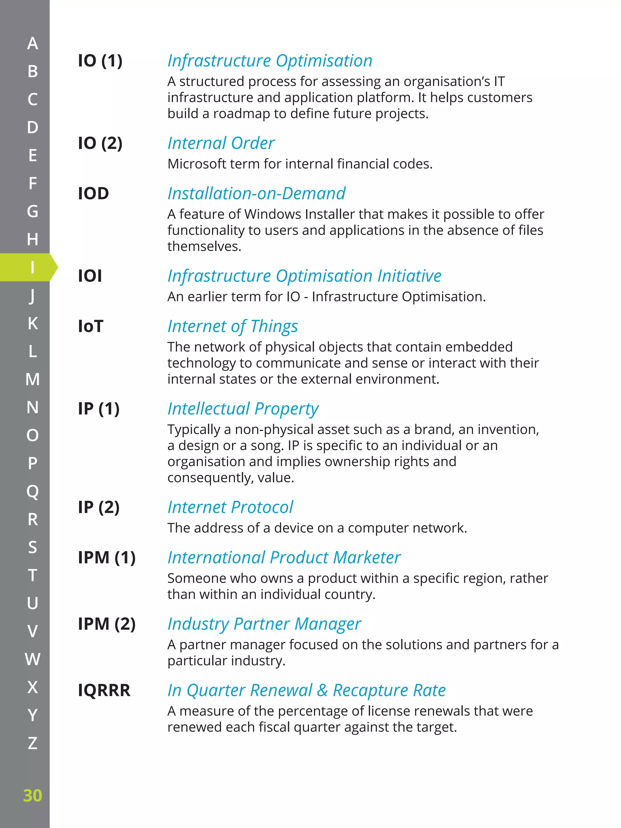 Microsoft Abbreviations Dictionary | PDF