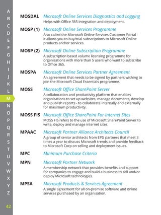 Microsoft Abbreviations Dictionary | PDF