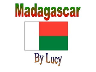 Madagascar By Lucy 
