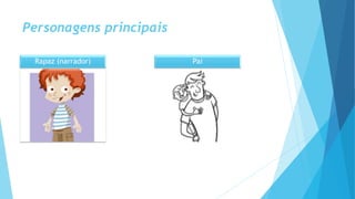 Personagens principais
Rapaz (narrador) Pai
 