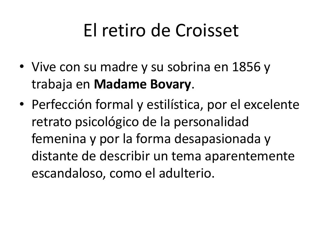Madame bovary essay