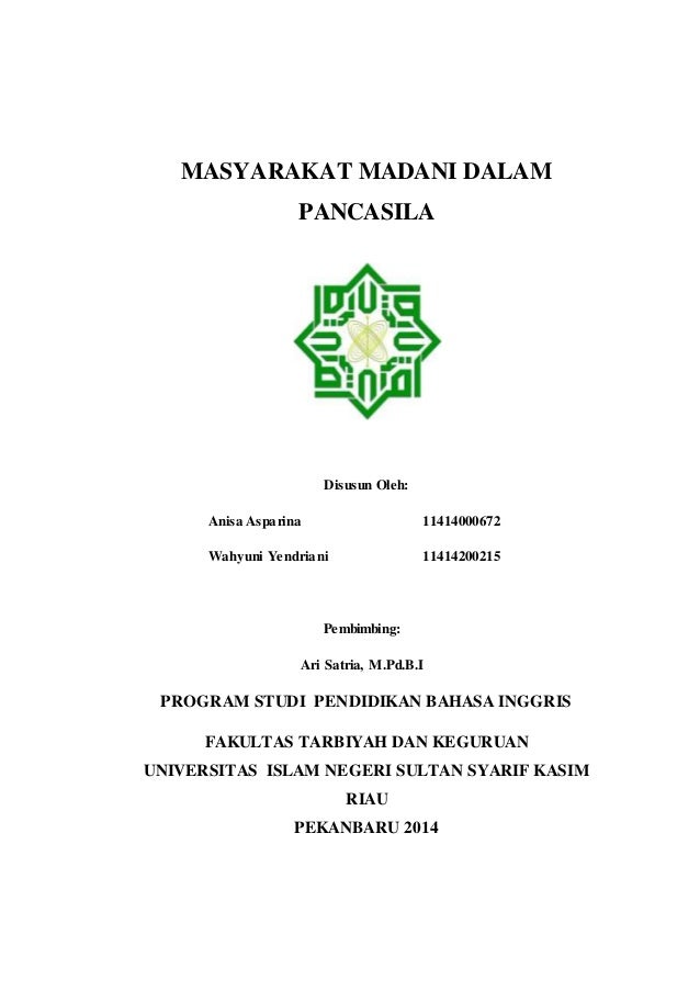 Makalah Masyarakat Madani