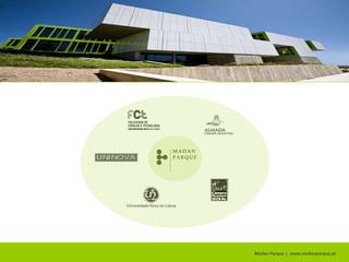 Zona de Apoio e Aceleração  ao Take-off das Micro&PME’s Madan Parque |  www.madanparque.pt   missão:   Facilitador e Acelerador Empresarial     Processo de Crescimento Empresarial  Investigação Universidade Iniciativa Empresarial Empreendedorismo Parcerias Empresariais Concursos Ideias Origem dos  Projectos Empresariais Start Ups Spin Offs Micro Empresas PME’s Projectos Empresariais de Sucesso 