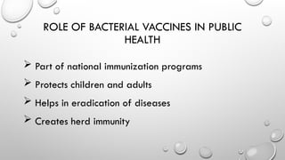 Comprehensive Overview of Bacterial Vaccines: Types, Uses, and Public ...