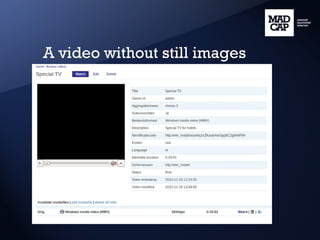 A video without still images 
