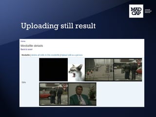 Uploading still result 