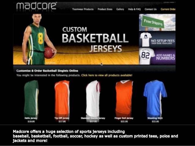 custom sportswear online