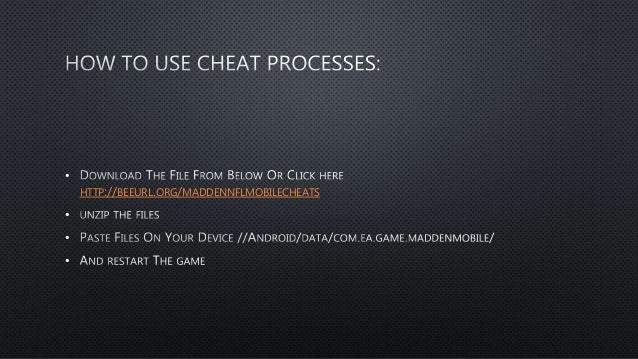 madden nfl mobile coin cash stamina hack cheats for android and i