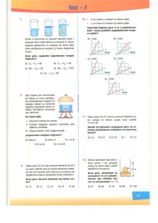 Maddeve özellikleri