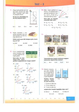 Maddeve özellikleri
