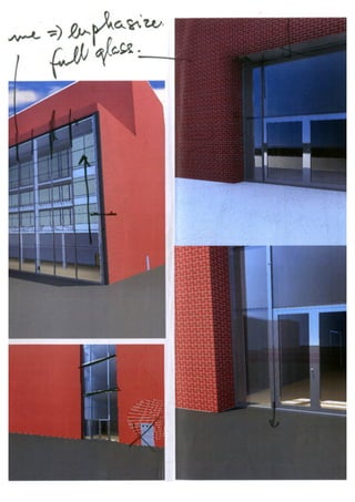 Materialization and design development mueseum and depot Rotterdam