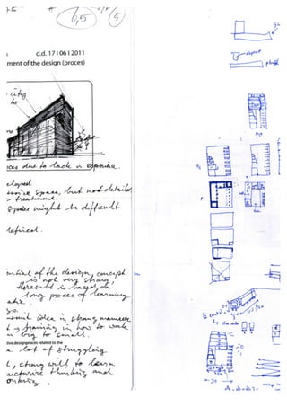 Materialization and design development mueseum and depot Rotterdam