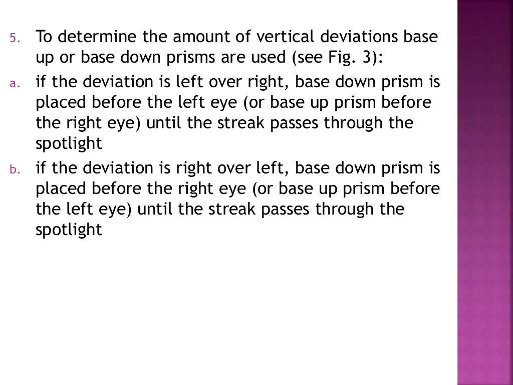 Maddox rod and double maddox rod